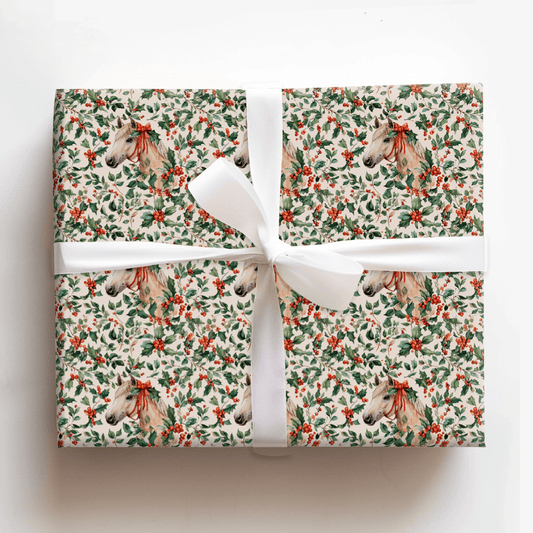 Holly Jumps - Wrapping Paper - Aspen & Arlo