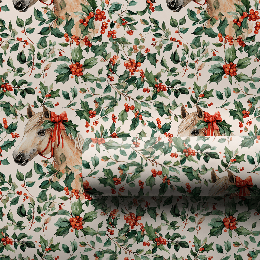 Holly Jumps - Wrapping Paper - Aspen & Arlo