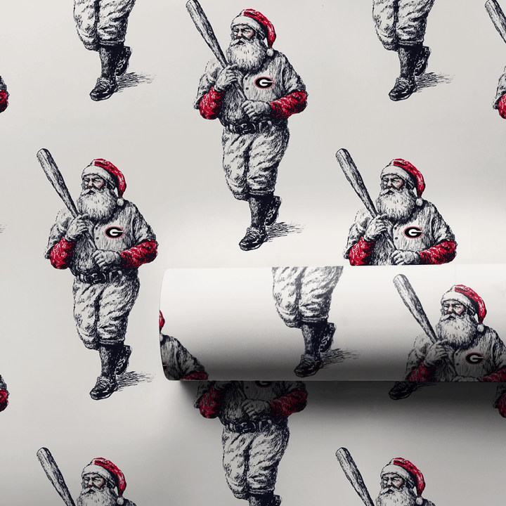 Athens Holiday Homerun - Wrapping Paper - Aspen & Arlo