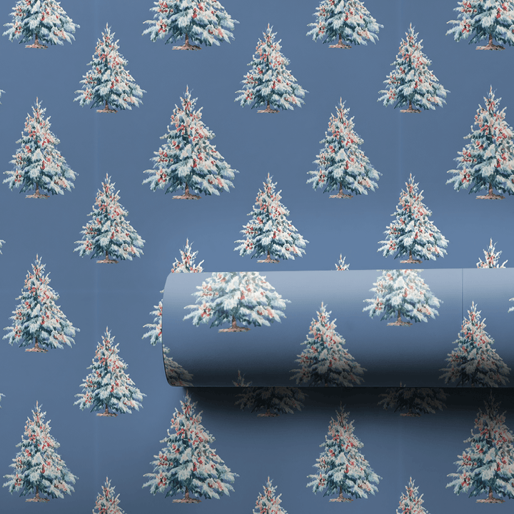 Joyful Blue - Wrapping Paper - Aspen & Arlo