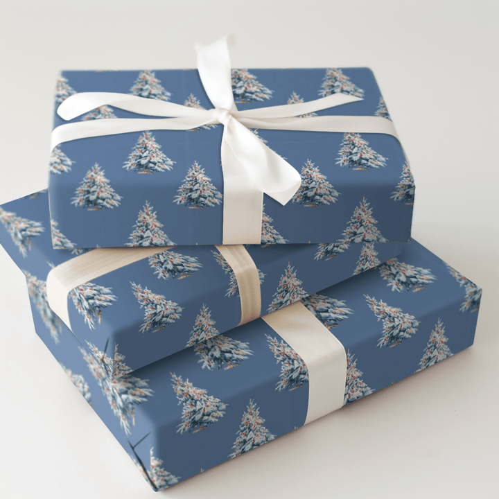 Joyful Blue - Wrapping Paper - Aspen & Arlo