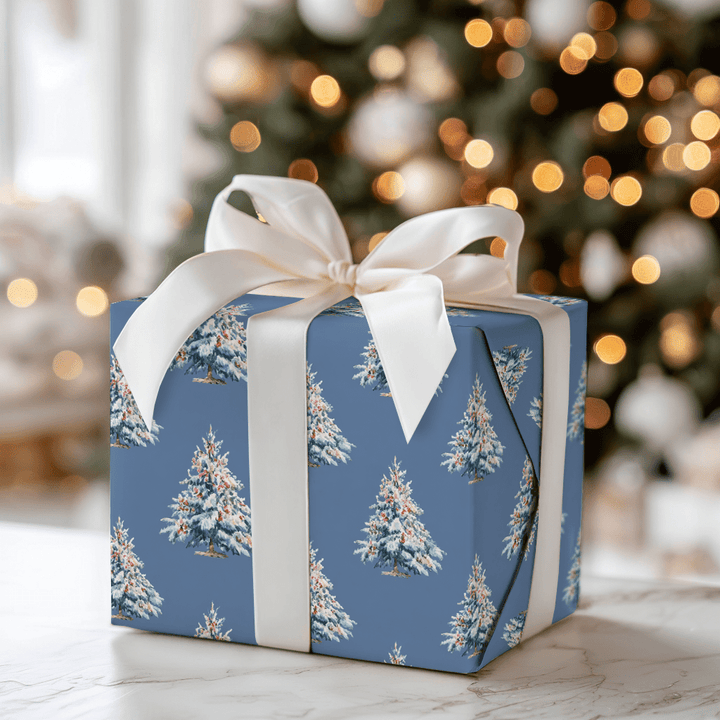 Joyful Blue - Wrapping Paper - Aspen & Arlo