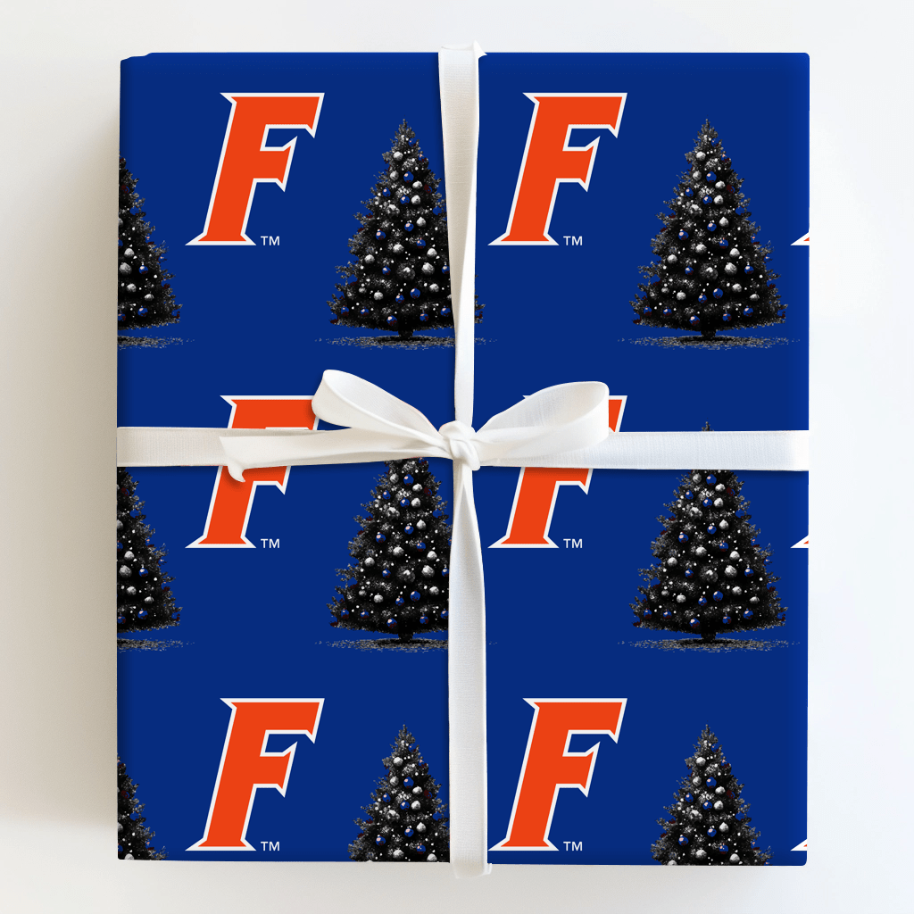 Florida Campus Christmas Tree - Wrapping Paper - Aspen & Arlo
