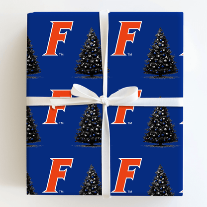 Florida Campus Christmas Tree - Wrapping Paper - Aspen & Arlo