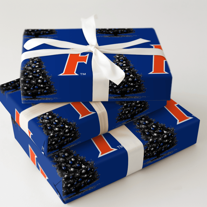 Florida Campus Christmas Tree - Wrapping Paper - Aspen & Arlo