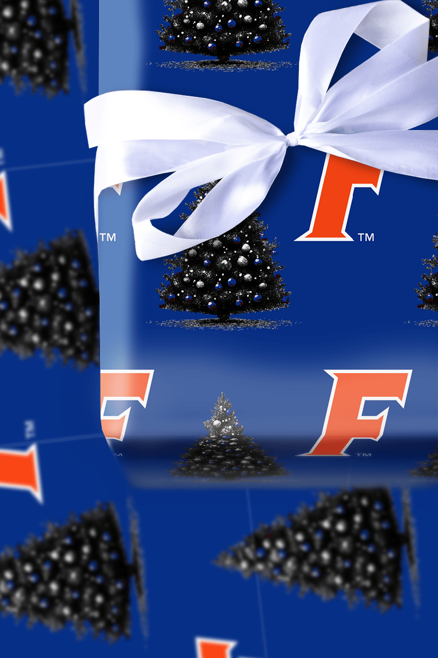 Florida Campus Christmas Tree - Wrapping Paper - Aspen & Arlo