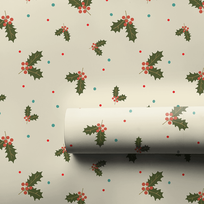 Merry Mistletoe - Wrapping Paper - Aspen & Arlo