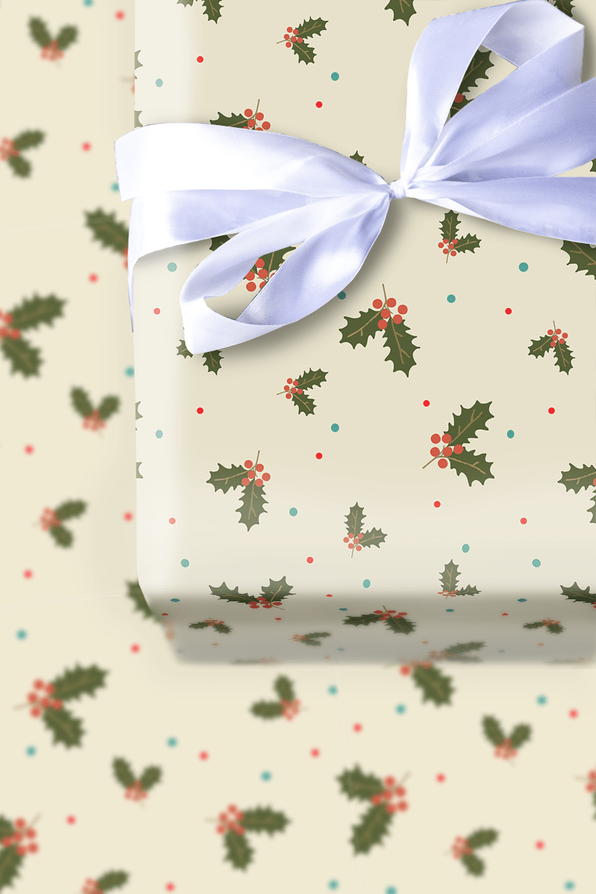 Merry Mistletoe - Wrapping Paper - Aspen & Arlo