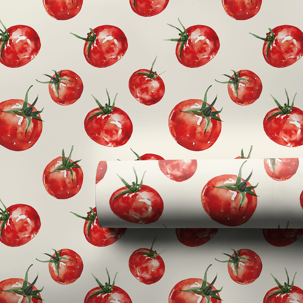 Farming Tomatoes - Wrapping Paper - Aspen & Arlo