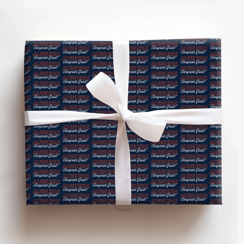 Auburn Congrats Grad - Wrapping Paper - Aspen & Arlo