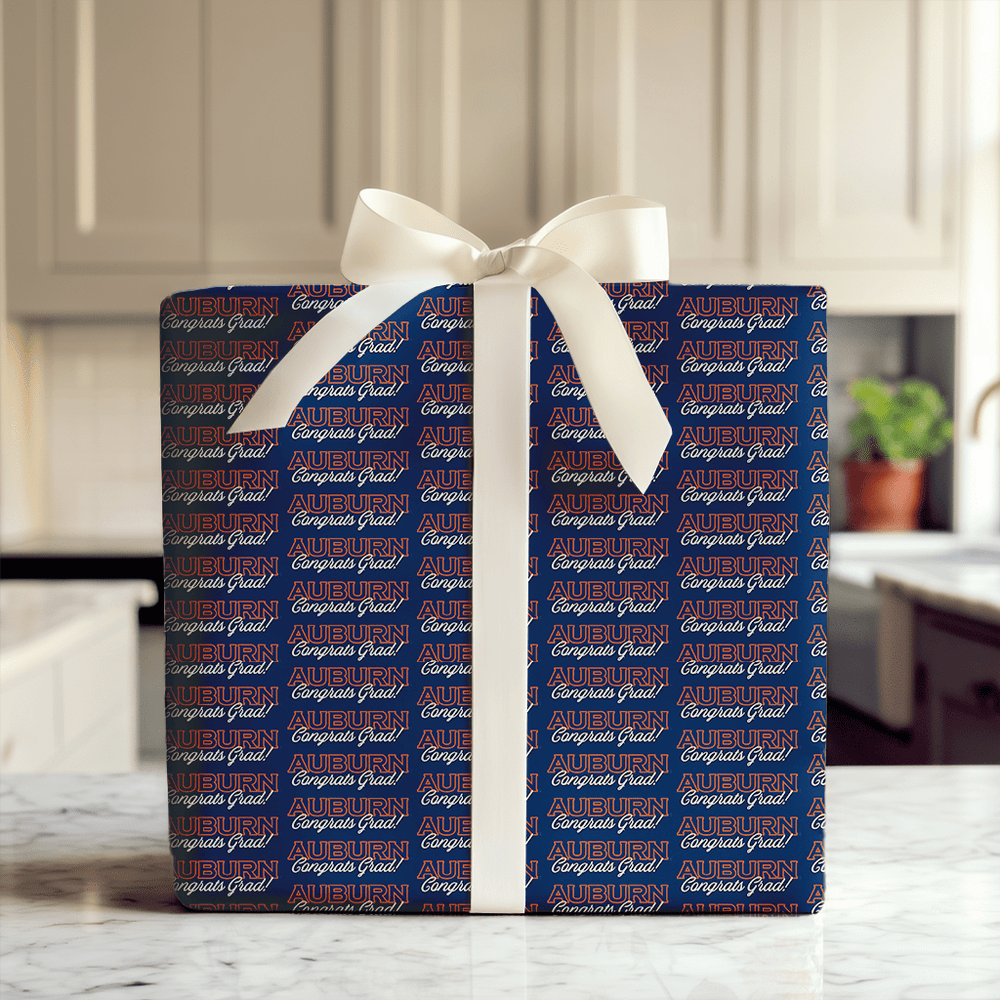 Auburn Congrats Grad - Wrapping Paper - Aspen & Arlo