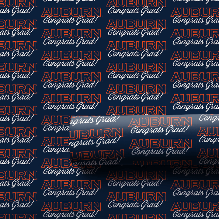 Auburn Congrats Grad - Wrapping Paper - Aspen & Arlo