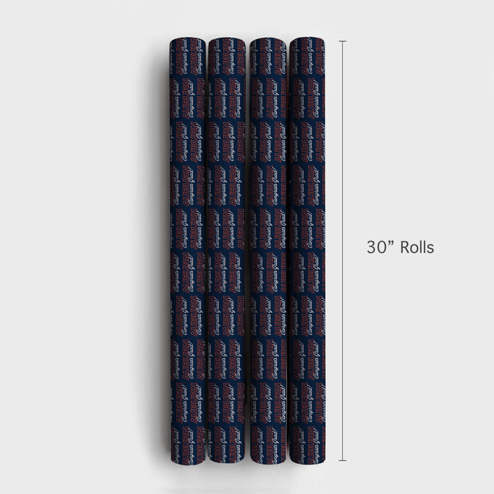 Auburn Congrats Grad - Wrapping Paper - Aspen & Arlo