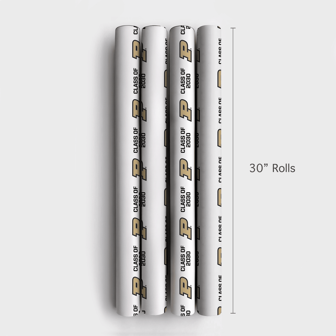 Purdue Class of 2030 - Wrapping Paper - Aspen & Arlo