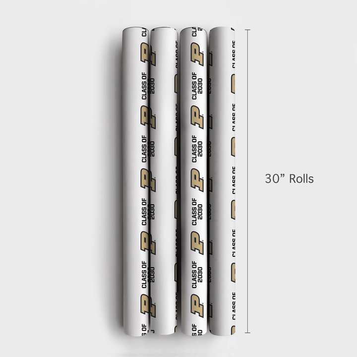 Purdue Class of 2030 - Wrapping Paper - Aspen & Arlo