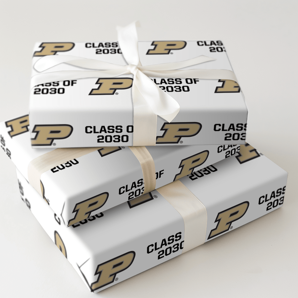 Purdue Class of 2030 - Wrapping Paper - Aspen & Arlo