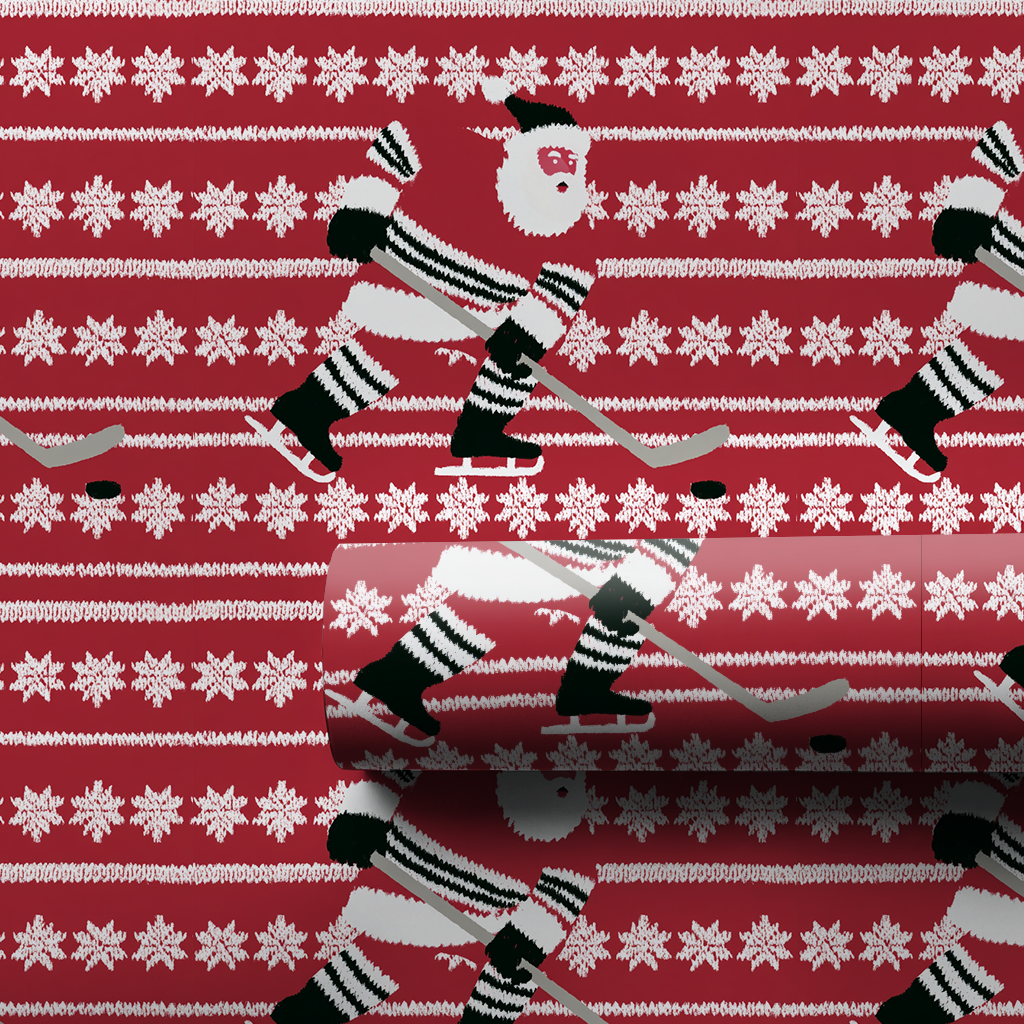 Santa_s Hockey Game