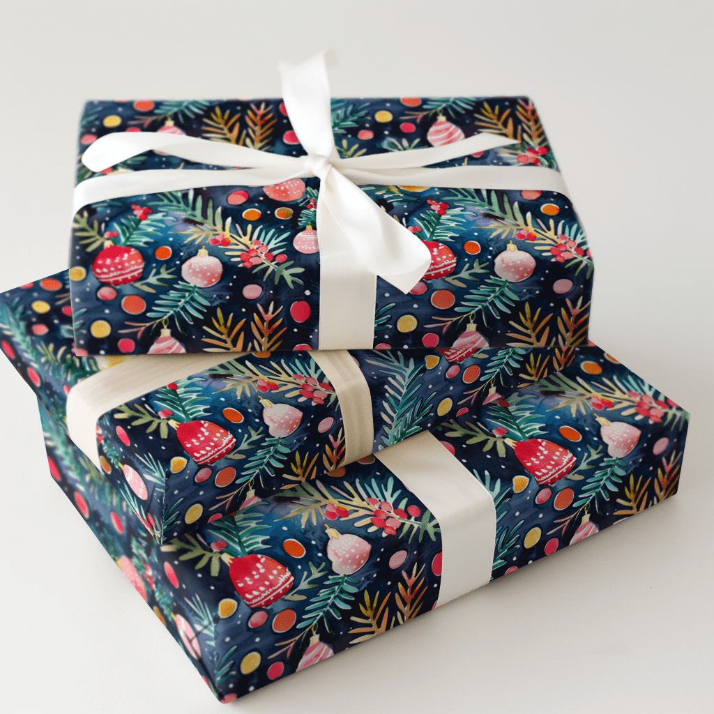 Festive Forest - Wrapping Paper - Aspen & Arlo