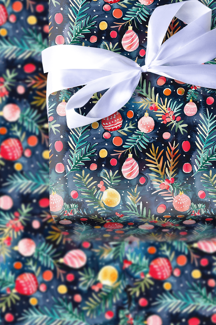 Festive Forest - Wrapping Paper - Aspen & Arlo