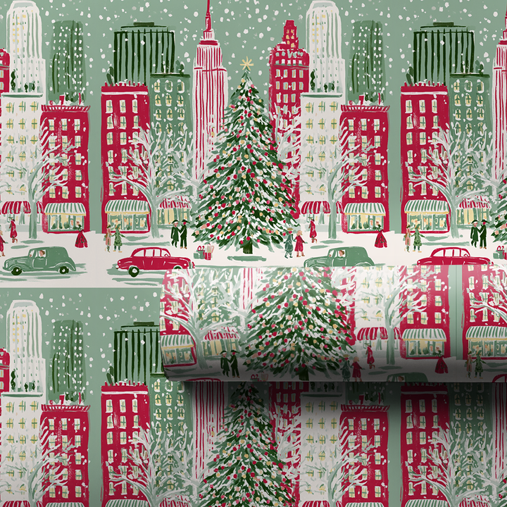 NYC Christmas Scene