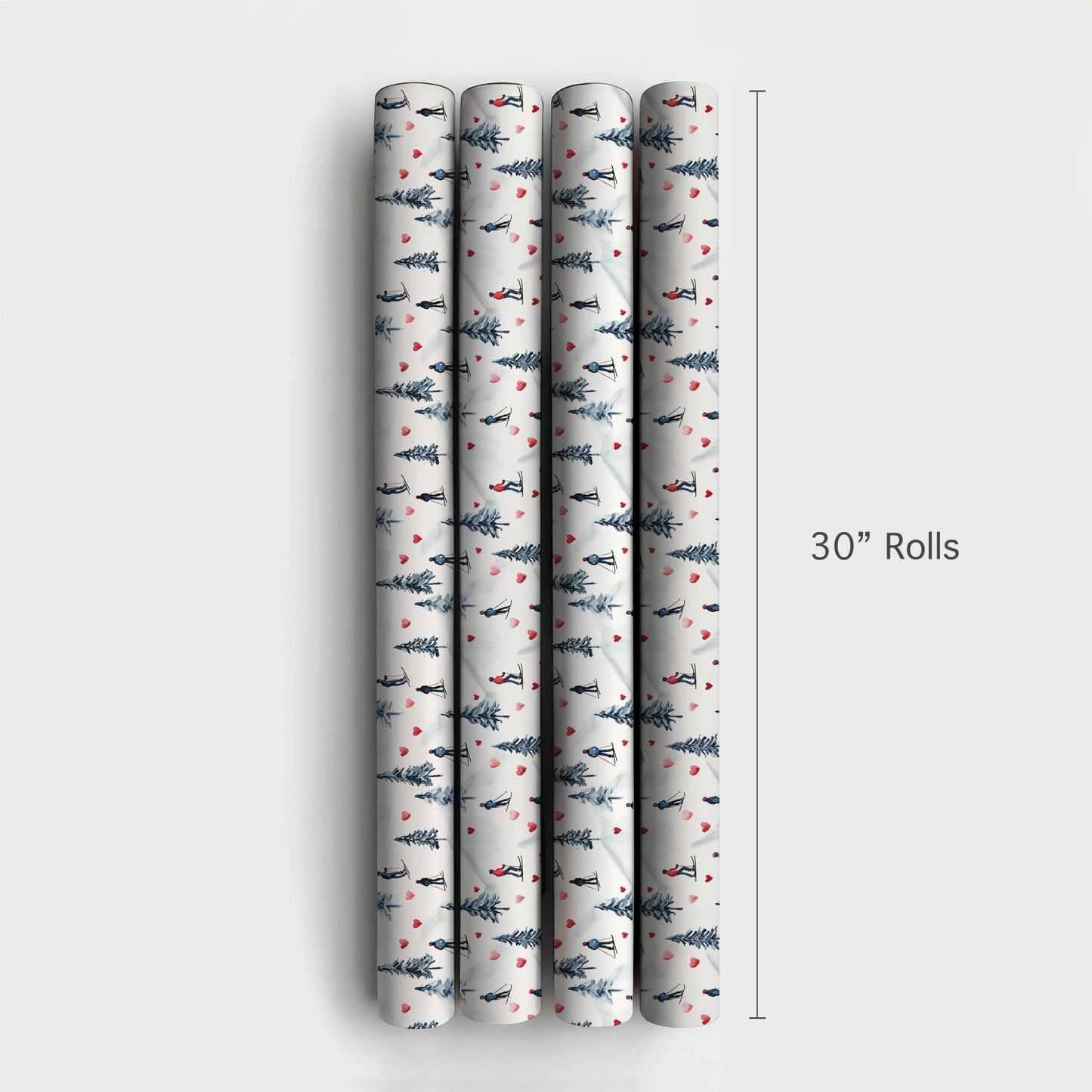 Slopeside Romance - Wrapping Paper - Aspen & Arlo
