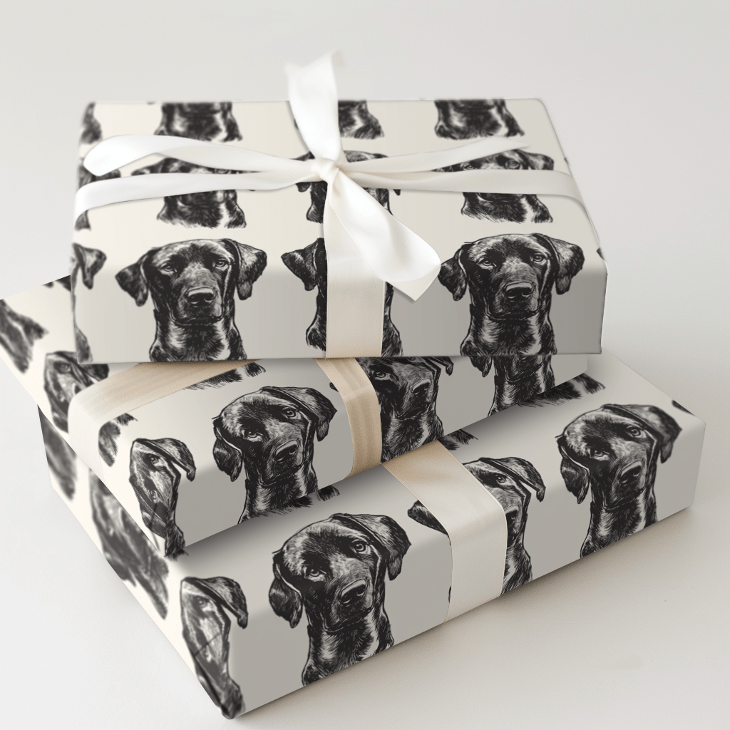 Inky Paws - Wrapping Paper - Aspen & Arlo