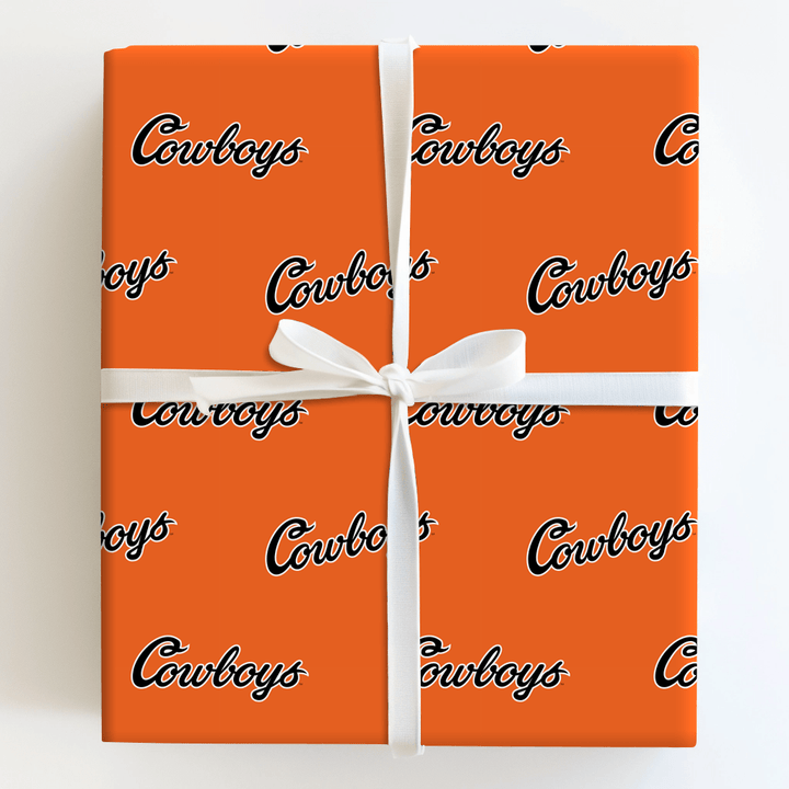 Cowboy Signature - Wrapping Paper - Aspen & Arlo