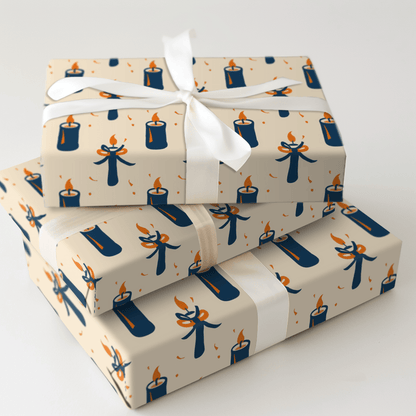 Candlen Wrap - Wrapping Paper - Aspen & Arlo