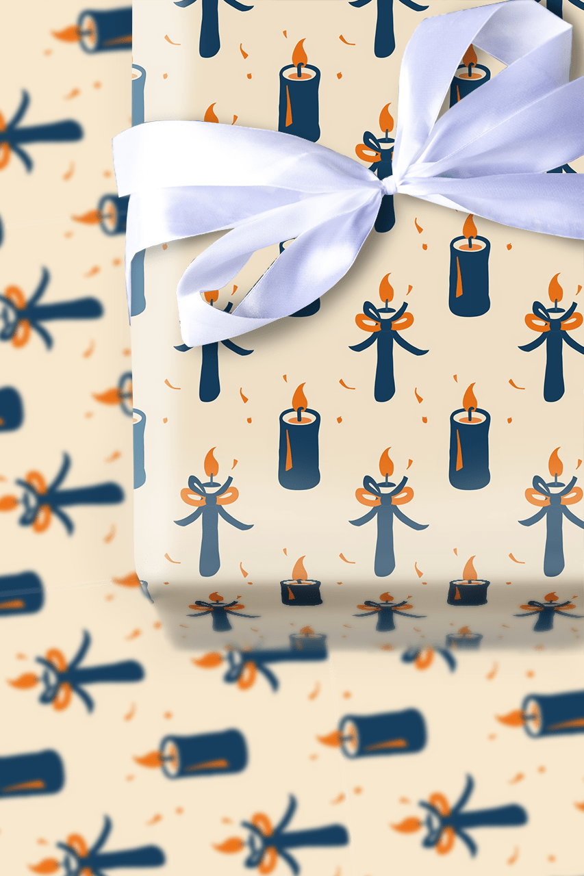 Candlen Wrap - Wrapping Paper - Aspen & Arlo
