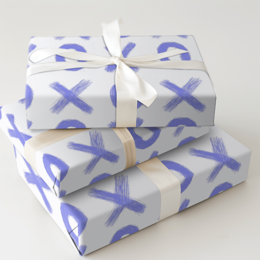 XO Iris - Wrapping Paper - Aspen & Arlo