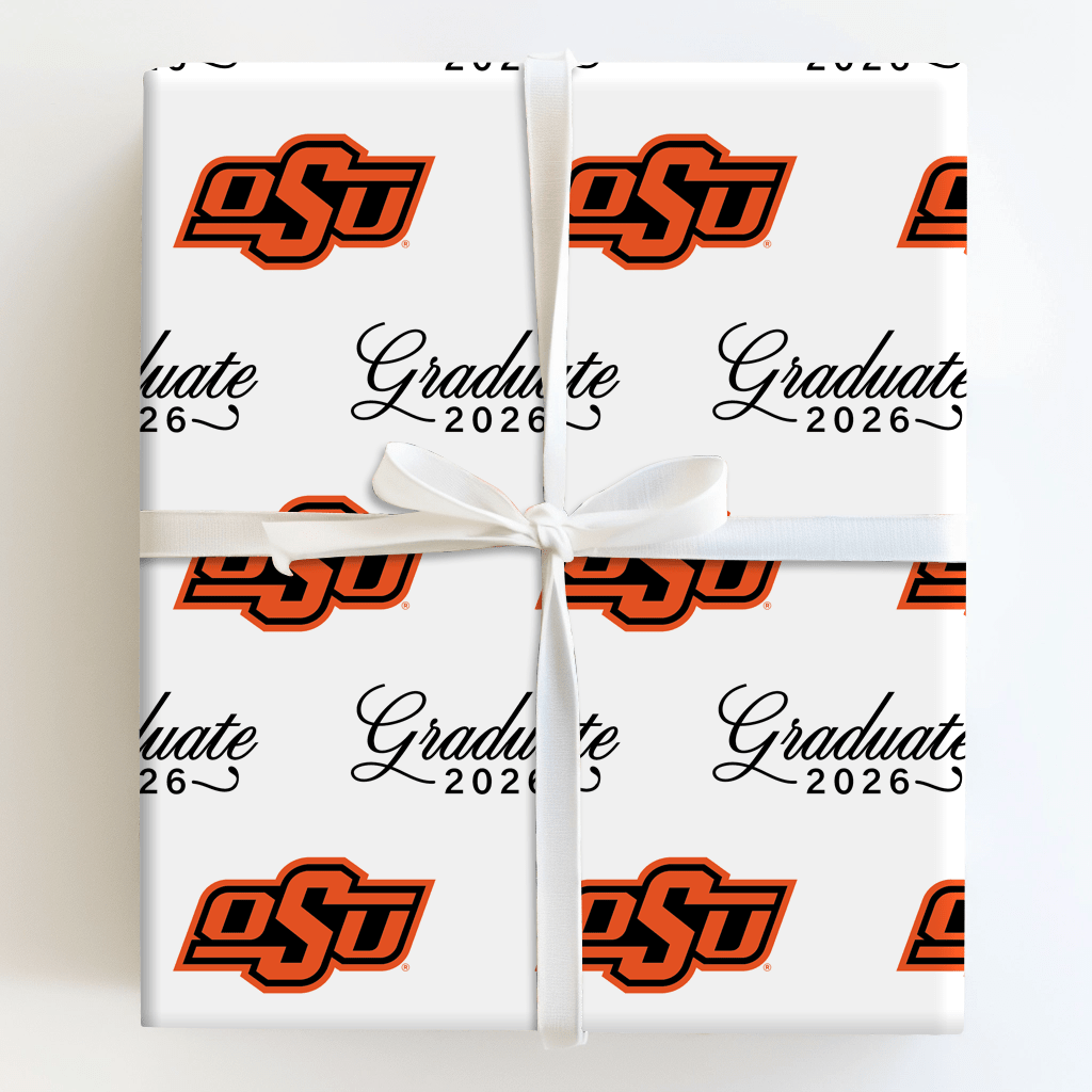 OSU Graduate 2026 - Wrapping Paper - Aspen & Arlo