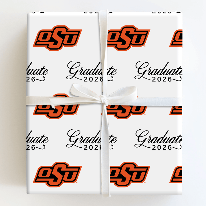 OSU Graduate 2026 - Wrapping Paper - Aspen & Arlo