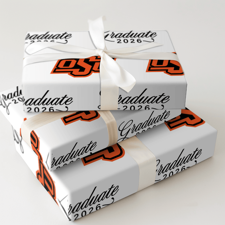OSU Graduate 2026 - Wrapping Paper - Aspen & Arlo