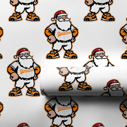 Big Orange Dugout Cheer - Wrapping Paper - Aspen & Arlo