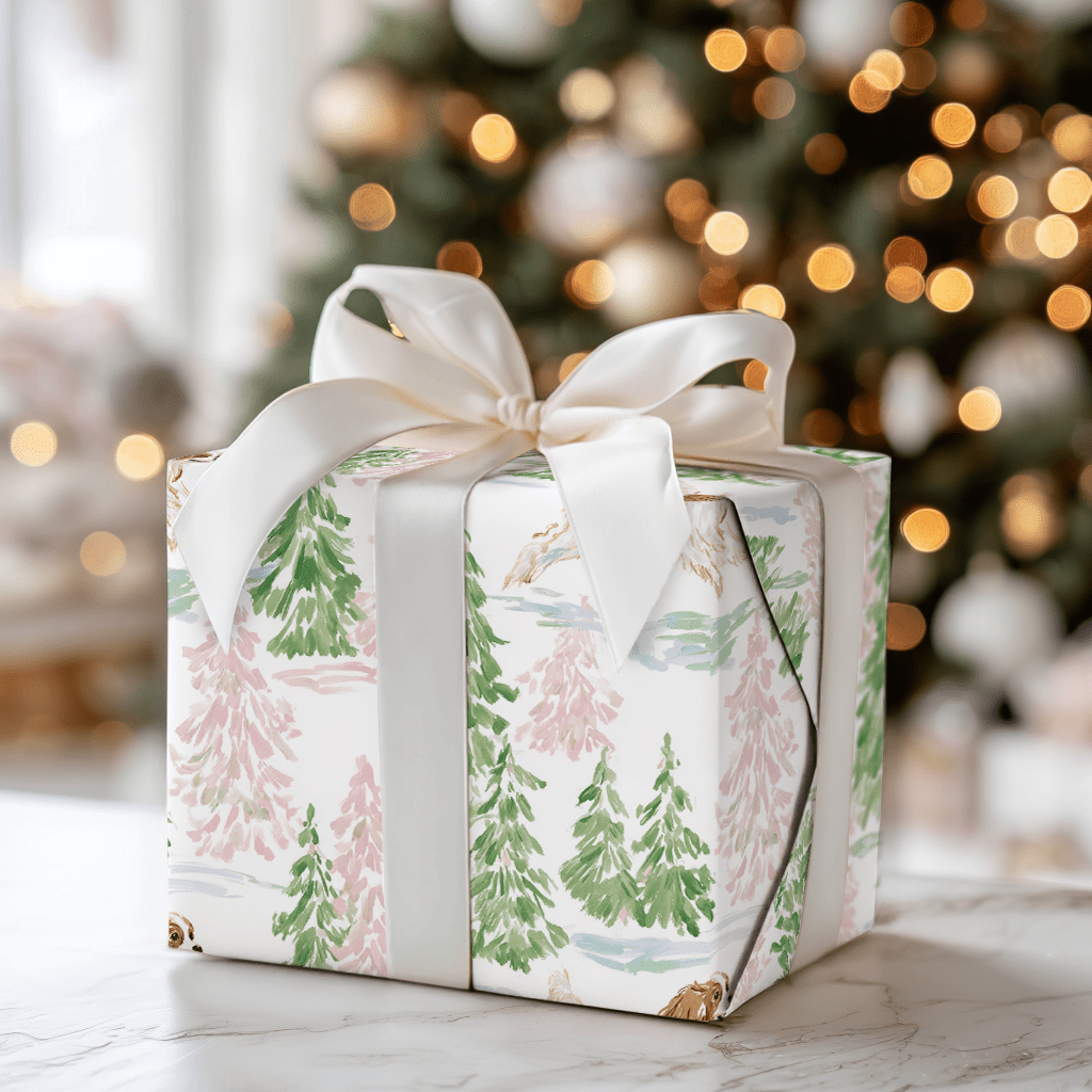Royal Cavaliers Christmas - Wrapping Paper - Aspen & Arlo