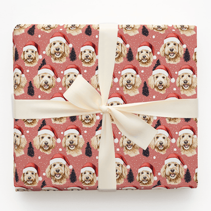 Berry Blush Doodle - Wrapping Paper - Aspen & Arlo