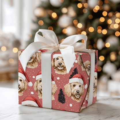 Berry Blush Doodle - Wrapping Paper - Aspen & Arlo