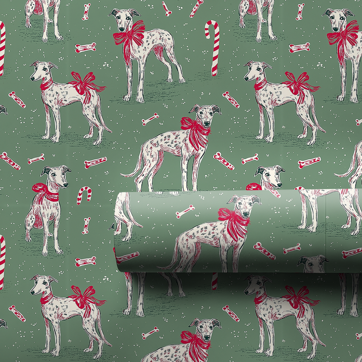 Whippet Candy Cane