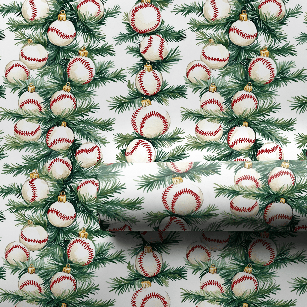 Triple Play Holiday - Wrapping Paper - Aspen & Arlo