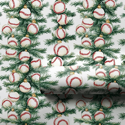Triple Play Holiday - Wrapping Paper - Aspen & Arlo