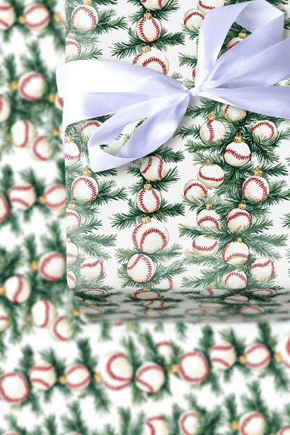 Triple Play Holiday - Wrapping Paper - Aspen & Arlo