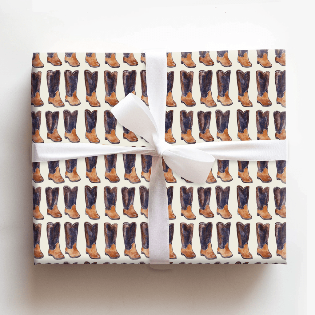 Boots and Bling - Wrapping Paper - Aspen & Arlo