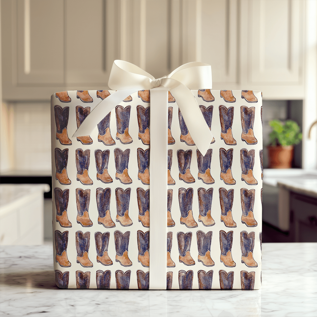 Boots and Bling - Wrapping Paper - Aspen & Arlo