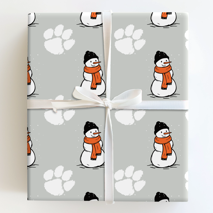 Clemson Snowman