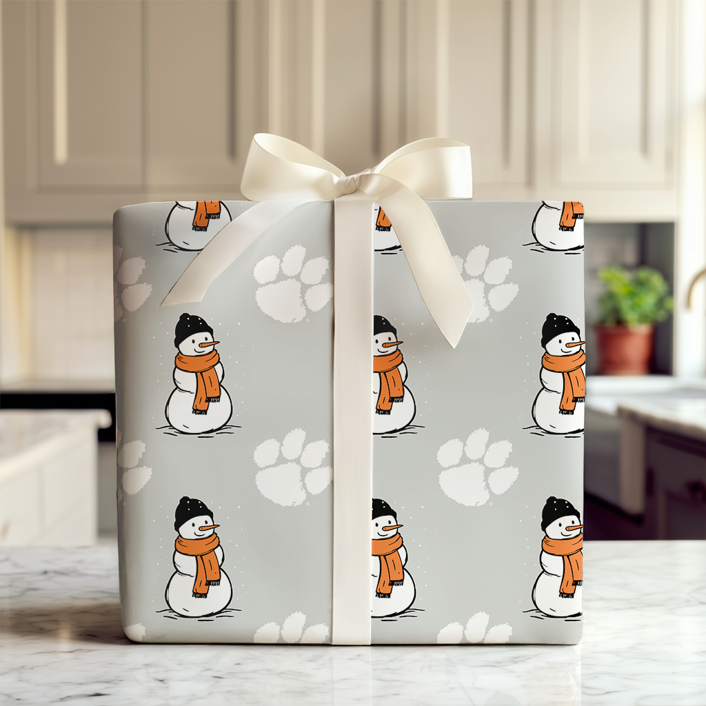 Clemson Snowman