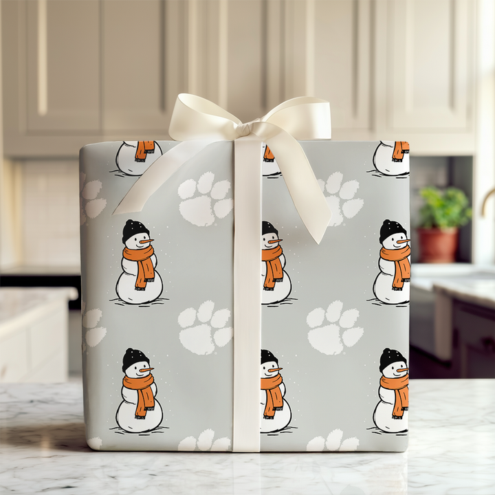 Clemson Snowman