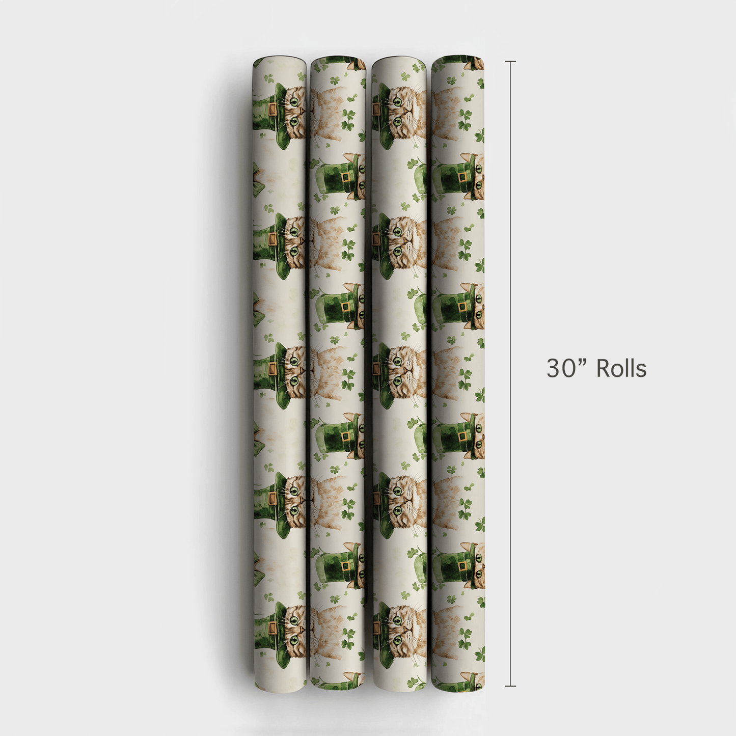 Leprechaun Domestic Shorthair - Wrapping Paper - Aspen & Arlo