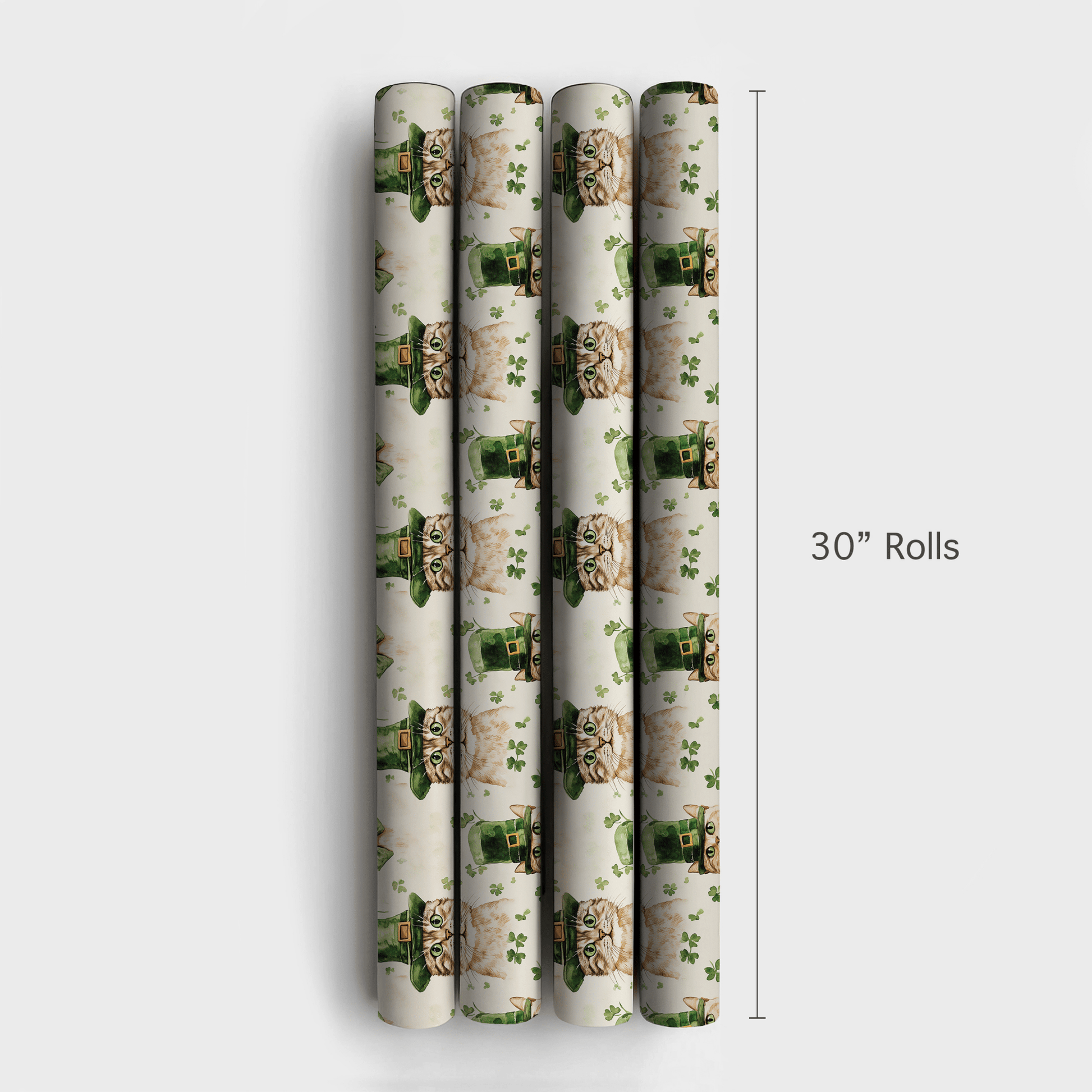 Leprechaun Domestic Shorthair - Wrapping Paper - Aspen & Arlo