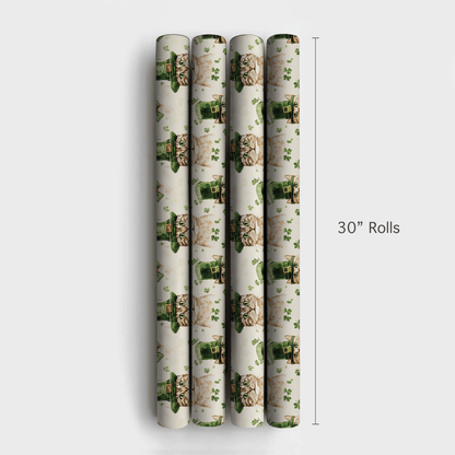 Leprechaun Domestic Shorthair - Wrapping Paper - Aspen & Arlo