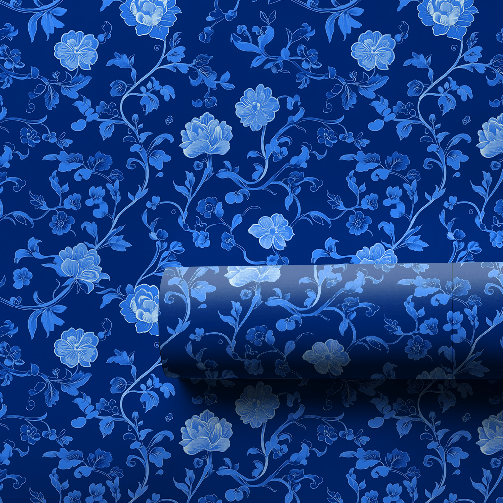 Neon Blue - Wrapping Paper - Aspen &amp; Arlo